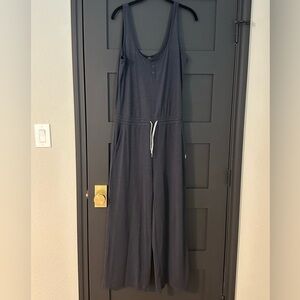 Vuori Falls Jumpsuit, Midnight Heather, size M